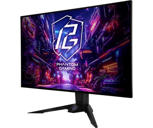 ASROCK LCD - 32" Gaming monitor PGO32UFS, OLED, 3840 x 2160 UHD, 240Hz, 1.5M:1, 275cd/m2, 0.03ms, 2xHDMI, 2xDP