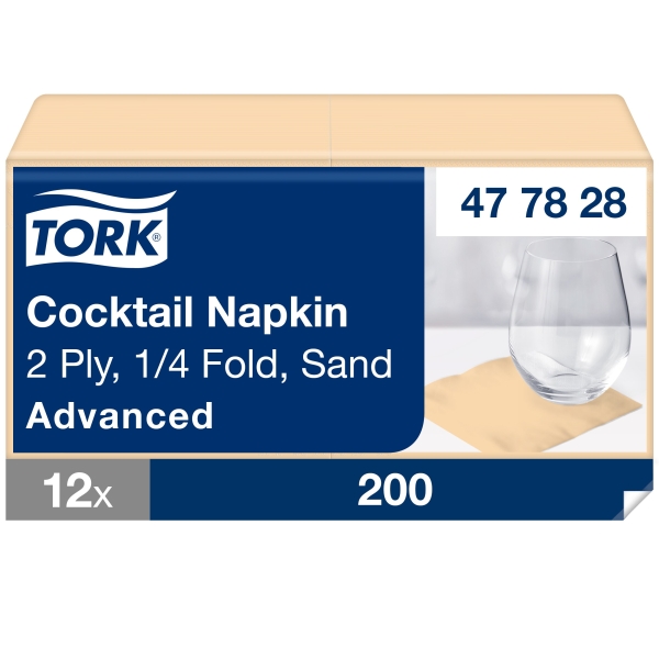 Tork ubrousek slonová kost-koktejlový