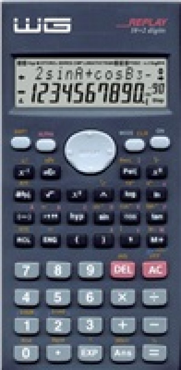 WG - Kalkulačka WG2 MathMaster Pro, vědecká, černá