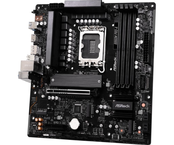 ASRock MB Sc LGA1851 B860M Pro-A, Intel B860, 4xDDR5, 1xDP, 1xHDMI, mATX