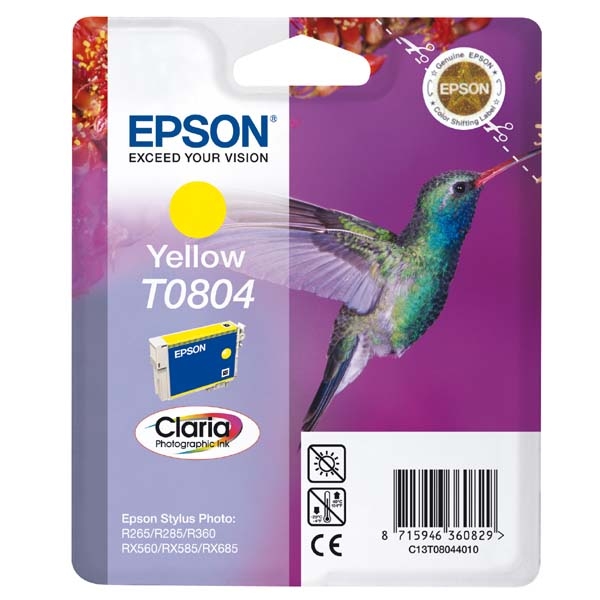 Náplň Epson C13T08044011 žlutá