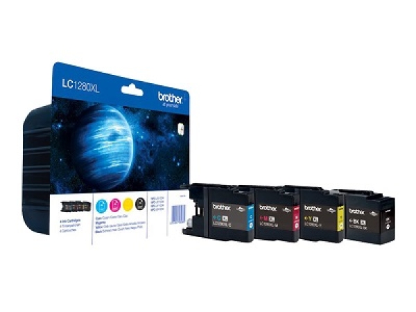 Náplň Brother LC-1280XLVALBP CMYK sada