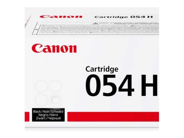 Toner CANON CRG-054HBK, 3028C002 černý (3 100 stran)