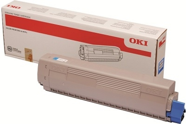 Toner OKI 45862839 azurový