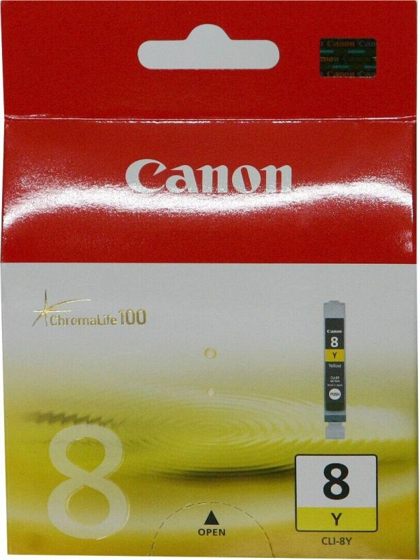 Náplň Canon CLI-8Y žlutá