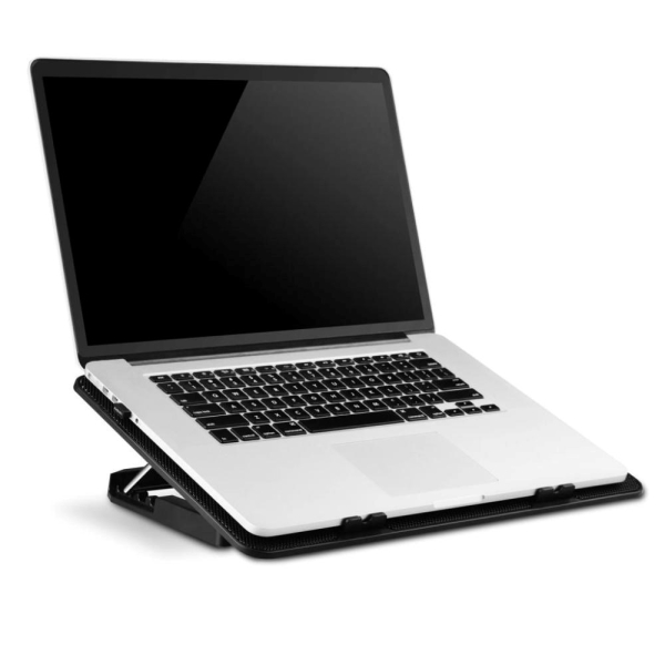 EVOLVEO A101RGB, chladící podložka pro notebook, 2x ventilátor, RGB podsvícení