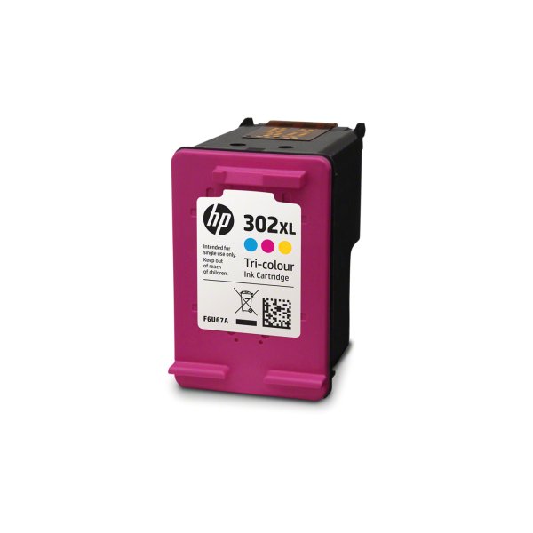 Náplň HP 302XL, F6U67AE, barevná (330 stran)