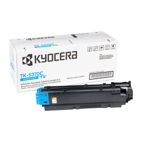 Toner KYOCERA TK-5370C, 1T02YJCNL0 azurový (5 000 stran)