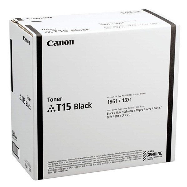 Toner CANON T15, 5818C001 černý (42 000 stran)