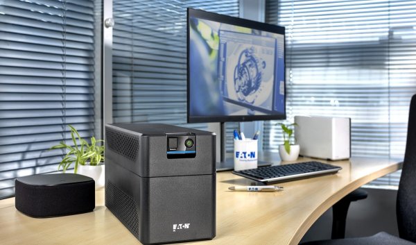 EATON UPS 3P Ellipse 700 IEC, Off-line, Tower, 700VA/420W, výstup 4x IEC C13, bez ventilátoru