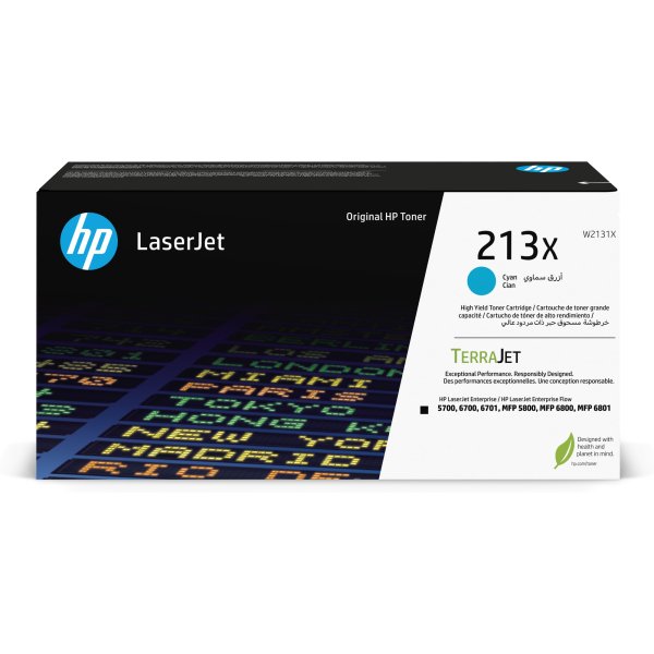 Tonner HP W2131X, HP W213X azurová (6 000 stran)