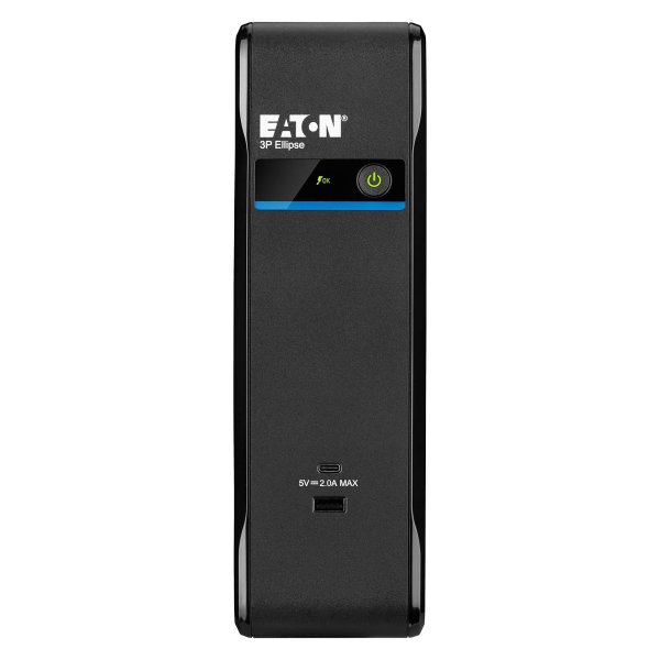 Eaton 3P Ellipse UPS USB FR, 1300 VA, 840 W, Vstup: C14, Výstupy: (4) Typ E, (4) Pouze přepěťová ochrana Typ E, USB nabí