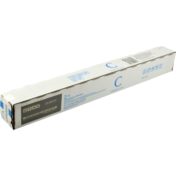 Toner Utax CK-8511C, 1T02L7CUT1, azurový (12 000 stran)