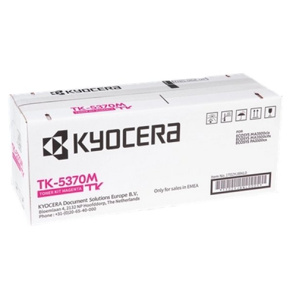 Toner KYOCERA TK-5370M, 1T02YJBNL00 purpurový (5 000 stran)