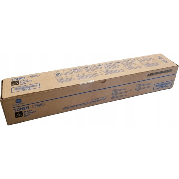 Toner Konica Minolta TN635K, černá (66 000 stran)