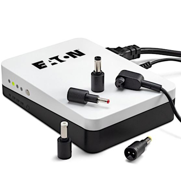 Eaton 3S Mini UPS, 36W DC, 9V/12V/15V/19V, 2200mAh, 4 různé konektory