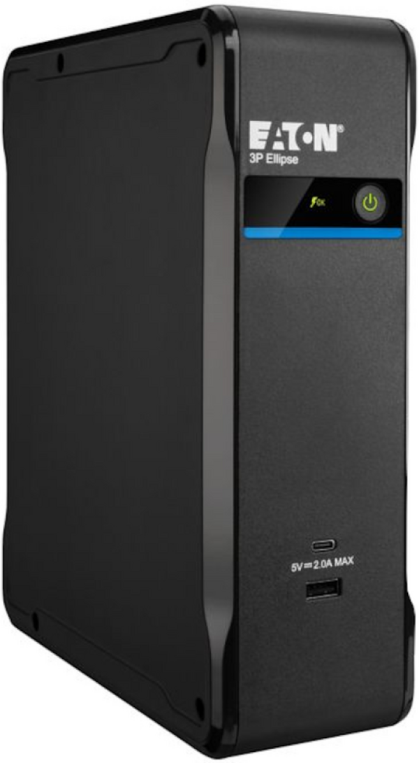 EATON UPS 3P Ellipse 900 USB IEC, Off-line, Tower, 900VA/540W, výstup 4x IEC C13, USB, bez ventilátoru