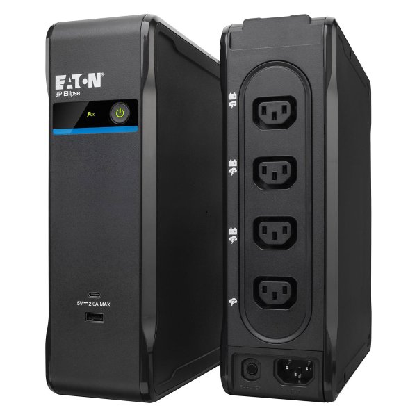 EATON UPS 3P Ellipse 700 USB IEC, Off-line, Tower, 700VA/420W, výstup 4x IEC C13, USB, bez ventilátoru
