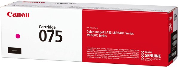 Toner Canon 075H, 6367C002 purpurový (2 500 stran)