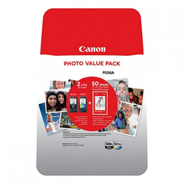 Náplň Canon PG-560XL/CL-561XL Photo Value Pack