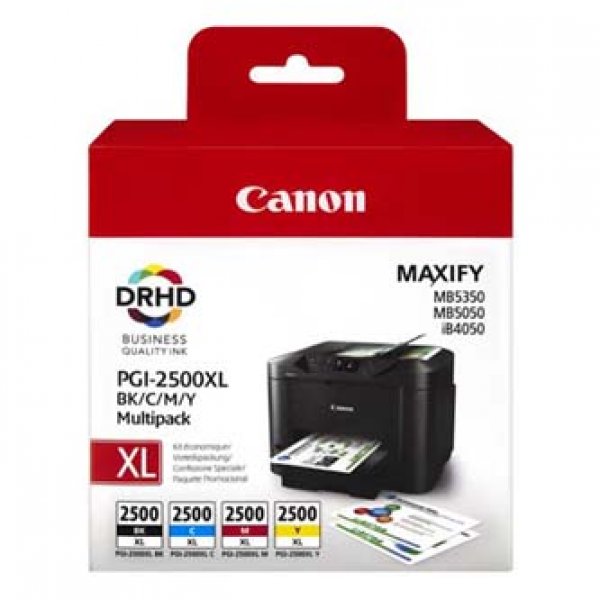 Náplň Canon PGI-2500XL CMYK 4-pack