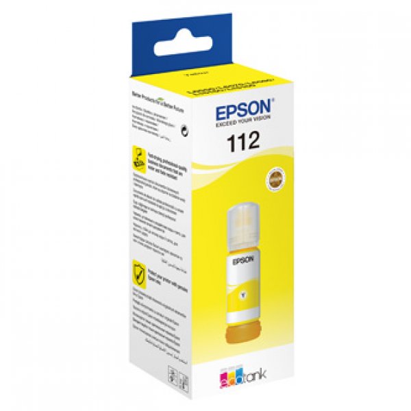 Náplň Epson 112, C13T06C44A žlutá