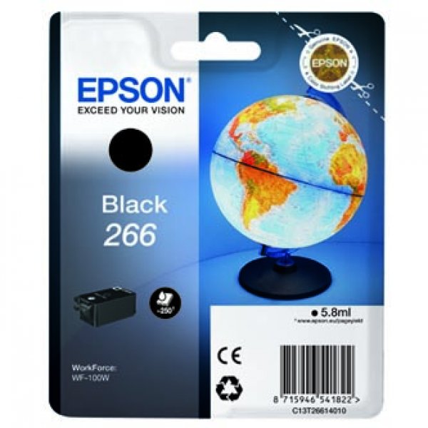 Náplň Epson 266, C13T26614010 černá