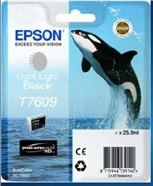Náplň Epson C13T76094010 světle světle černá blistr