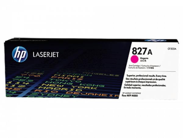 Toner HP 827A, CF303A purpurová 