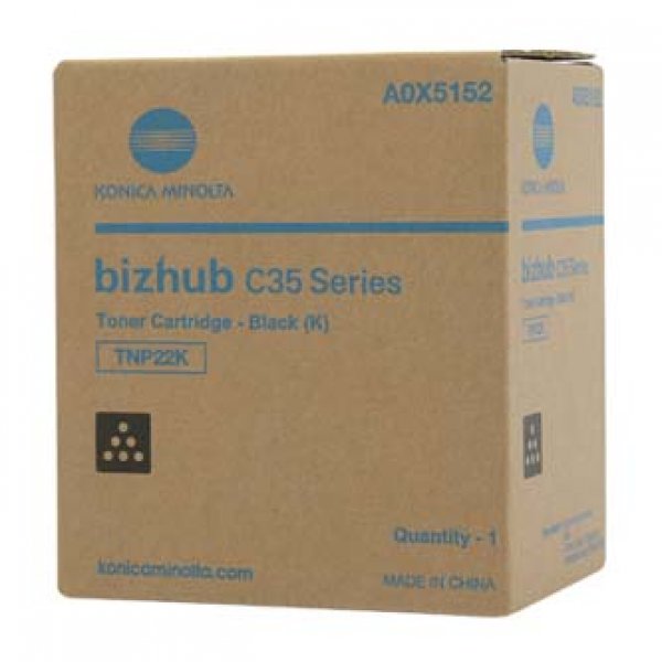 Toner Konica Minolta TNP22K A0X5152 černý