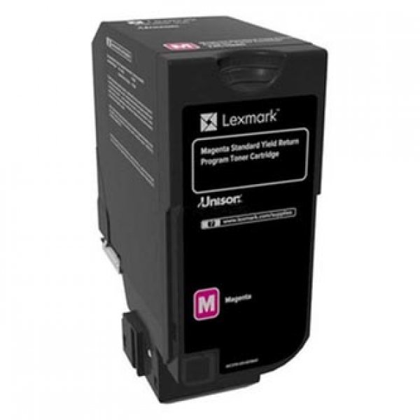 Toner Lexmark 74C20M0 purpurový