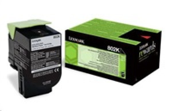 Toner Lexmark 802K 80C20K0 černý