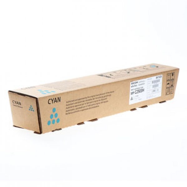 Toner Ricoh MPC 2503 azurový