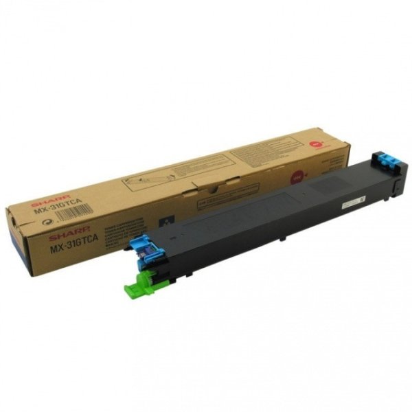Toner Sharp MX-60GTCA azurový