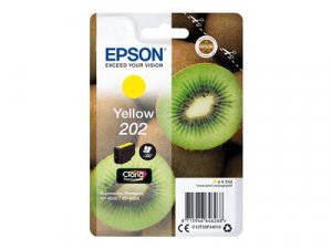 Náplň Epson 202, C13T02F44020 žlutá blistr s RF alarmem 