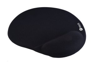 C-TECH Podložka pod myš gelová MPG-03, černá, 240x220mm