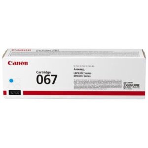 Toner CANON 067C, 5101C002 azurový (1 250 stran)