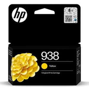 HP originální ink 4S6X7PE, HP 938, yellow, 800str.
