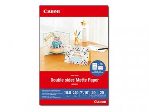 Canon MP-101D - Dvojitá matnost - 10,8 mil - 177.8 x 254 mm - 240 g/m2 - 20 listy fotografický papír