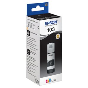 Epson 103 (C13T00S14A), černá originální barva do tiskárny Epson