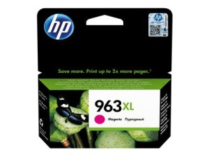HP 963XL - 23.25 ml - Vysoká výtežnost - purpurová - originální - inkoustová cartridge - pro Officejet Pro 9010, 9012, 9014, 9015, 9016, 9019, 9020, 9022, 9025