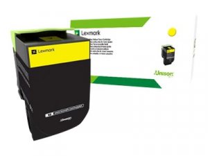 Toner Lexmark 70C2XYE žlutý
