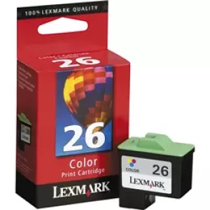 Náplň Lexmark + tisk. hlava #26, 10N0026E barevná