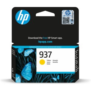 HP originální ink 4S6W4NE, HP 937, yellow, 800str.