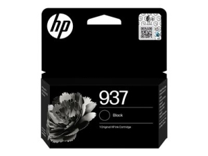 HP 937 - 27 ml - cerná - originální - Officejet - inkoustová cartridge - pro Officejet Pro 9110, 9120, 9122, 9125, 9128, 9130, 9132, 9135, 9720, 9730