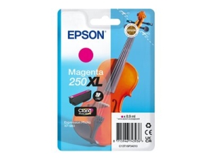 Epson 250XL - 8.9 ml - XL - purpurová - originální - blistr - inkoustová cartridge - pro P/N: C11CL95402