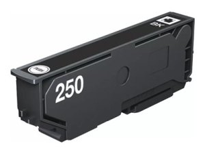 Epson 250 - 5.3 ml - cerná - originální - blistr s RF / akustickým alarmem - inkoustová cartridge - pro P/N: C11CL95402