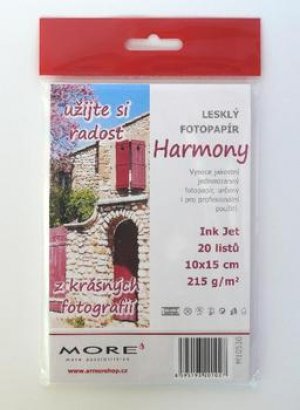 ARMOR Fotopapír MORE Harmony 240g/m2; glossy, 20 listů, A4