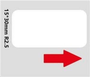 Niimbot štítky RP 15x30mm 195ks White pro D11 a D110