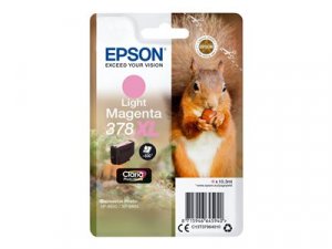 Náplň Epson 378XL, C13T37964010 světlá fialová blistr